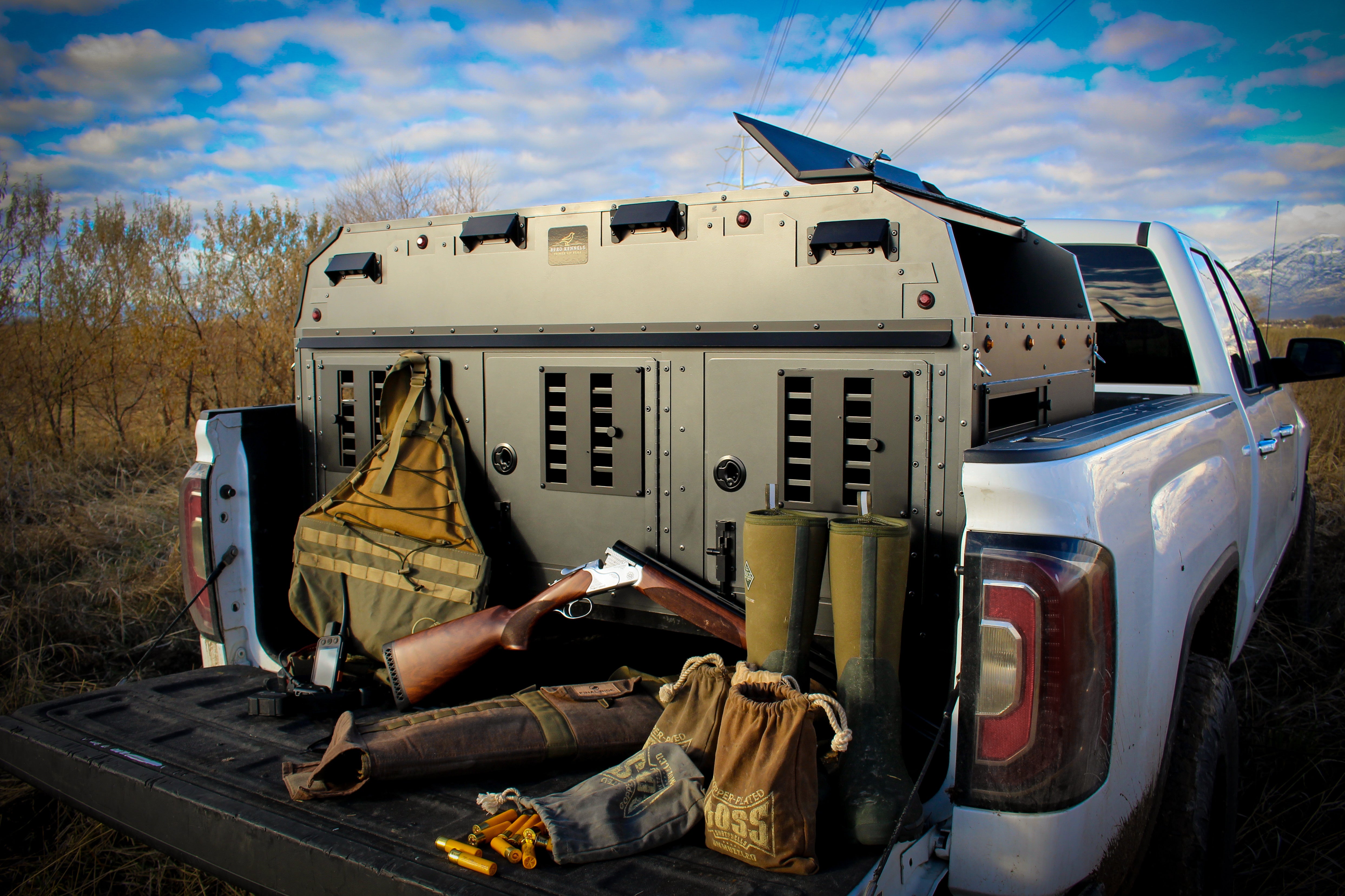 Dog Box Hunting Rig Truck Best Hunting Dog Kennels Custom Dog Hunting Dog Truck Box Custom ...